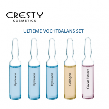 Vocht set ampullen cresty