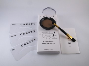 Wenkbrauwpoeder dark brown cresty 0